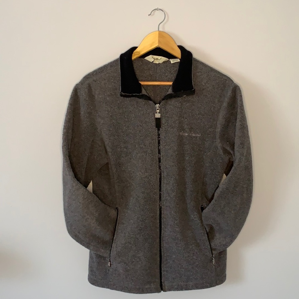 Eddie Bauer Zip Down Sweater